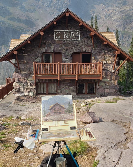 Celebrating Sperry Chalet through Painting