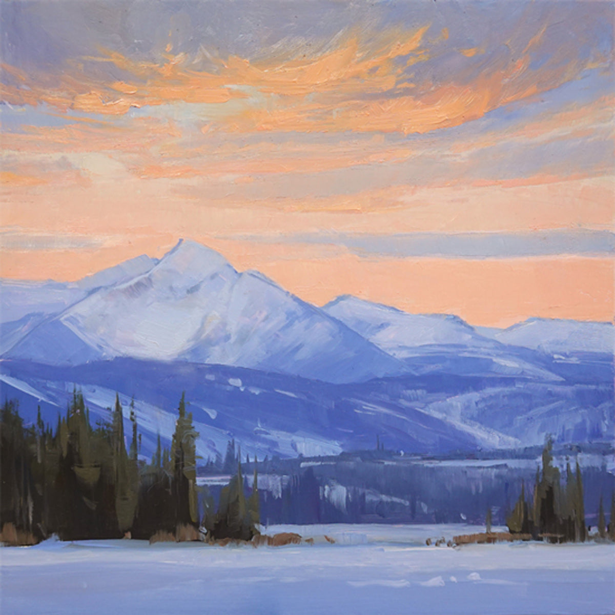 December Sunset (Study)