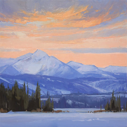 December Sunset (Study)