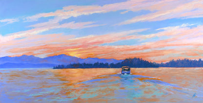 End of a Perfect Lake Day