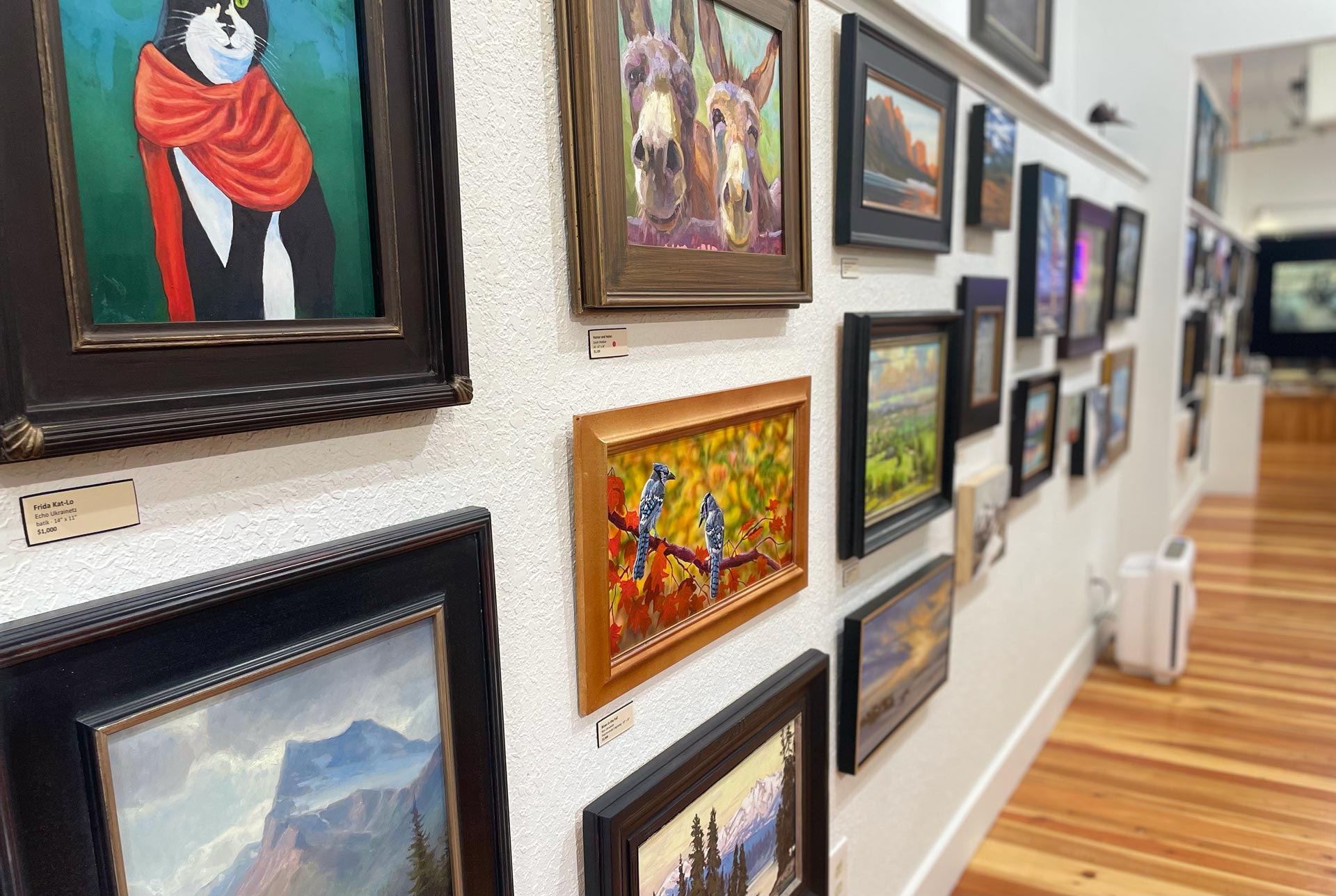 235 Smaller Works Show event header