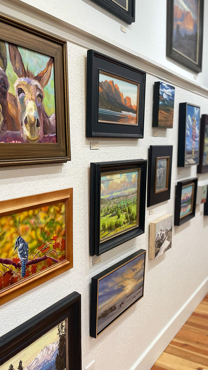 235 Smaller Works Show event header