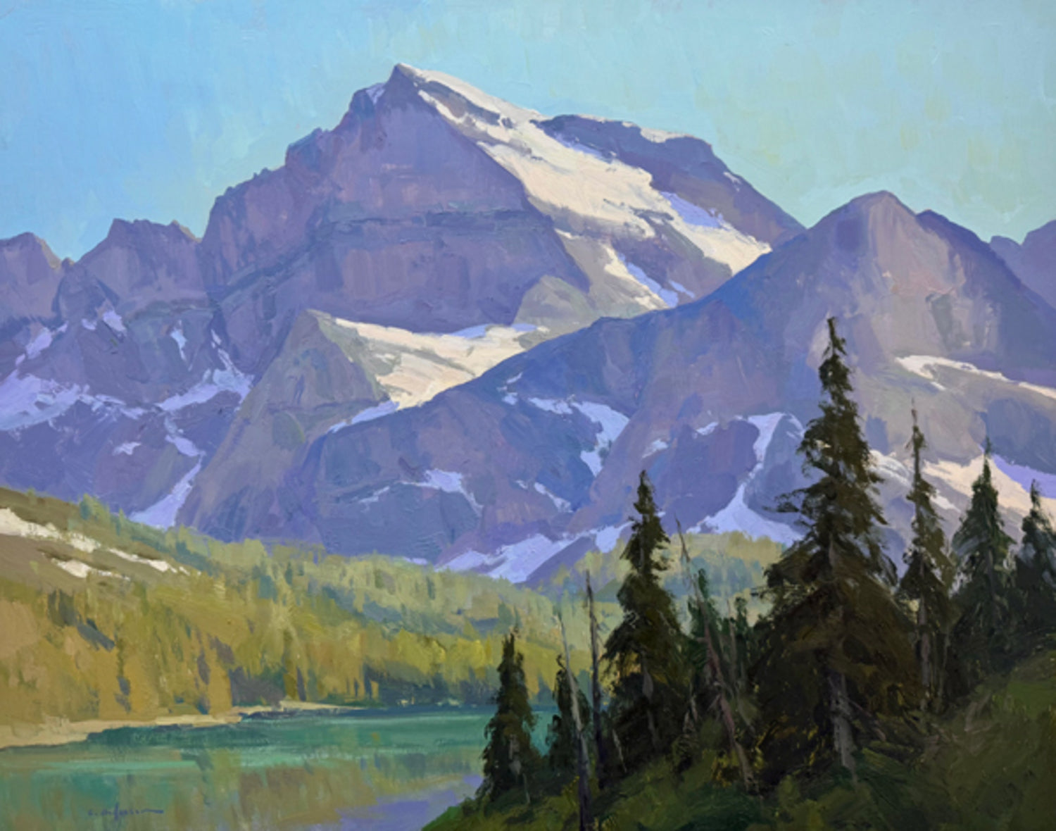 Stillness on the Trail