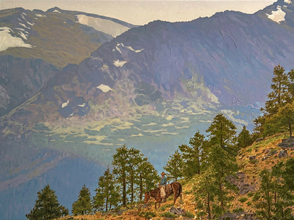 Last Snow on the Rockies