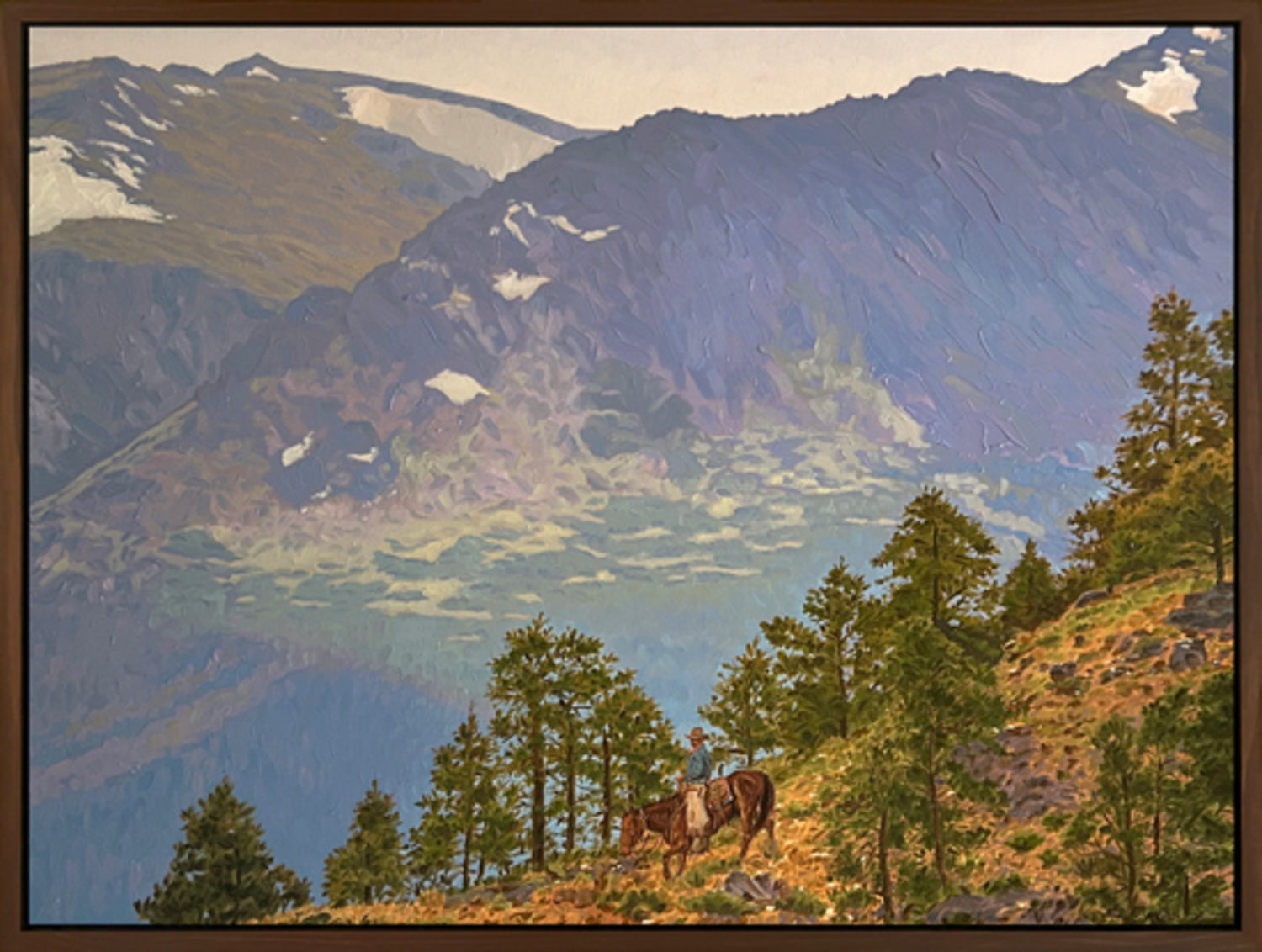 Last Snow on the Rockies