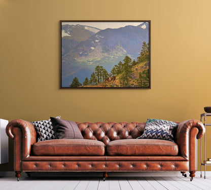 Last Snow on the Rockies