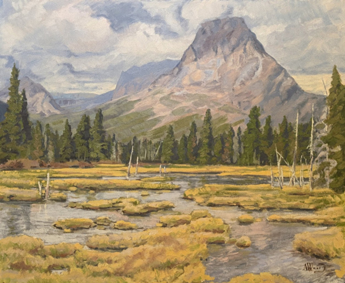 Curtain Call at Two Medicine