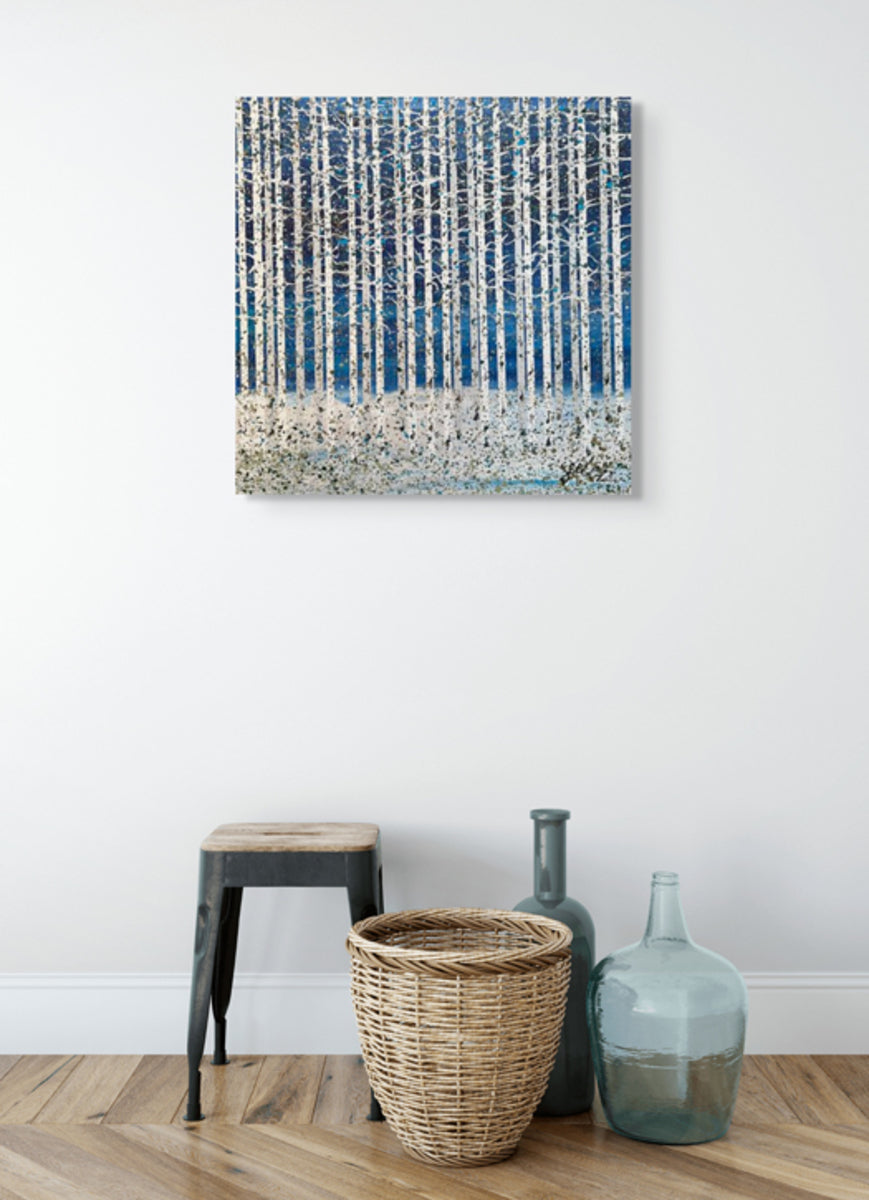 Winter Aspens