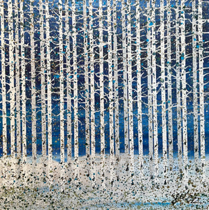 Winter Aspens
