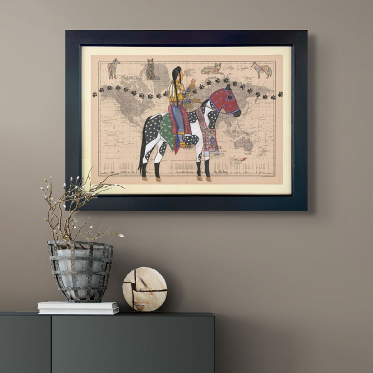 Snč̓lèp ‘Coyote’ Sign