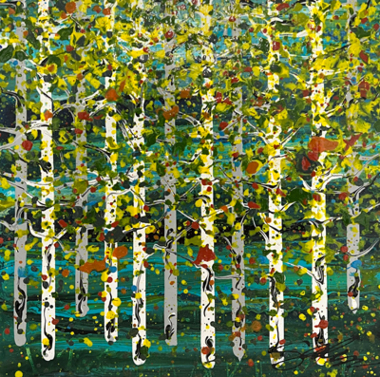 Summer Aspens I