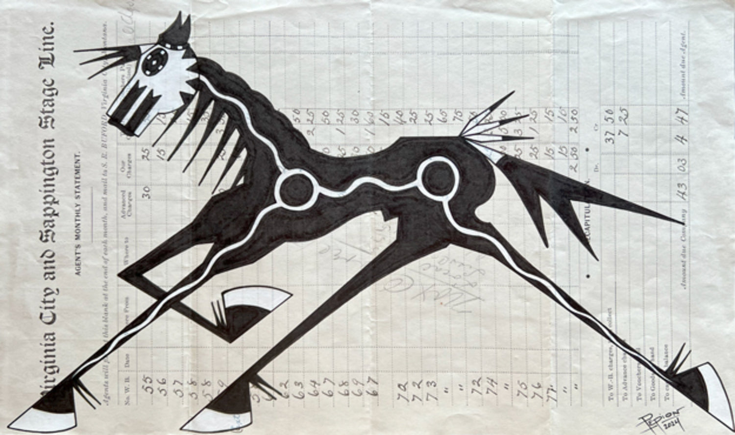 Lightning Horse Mask