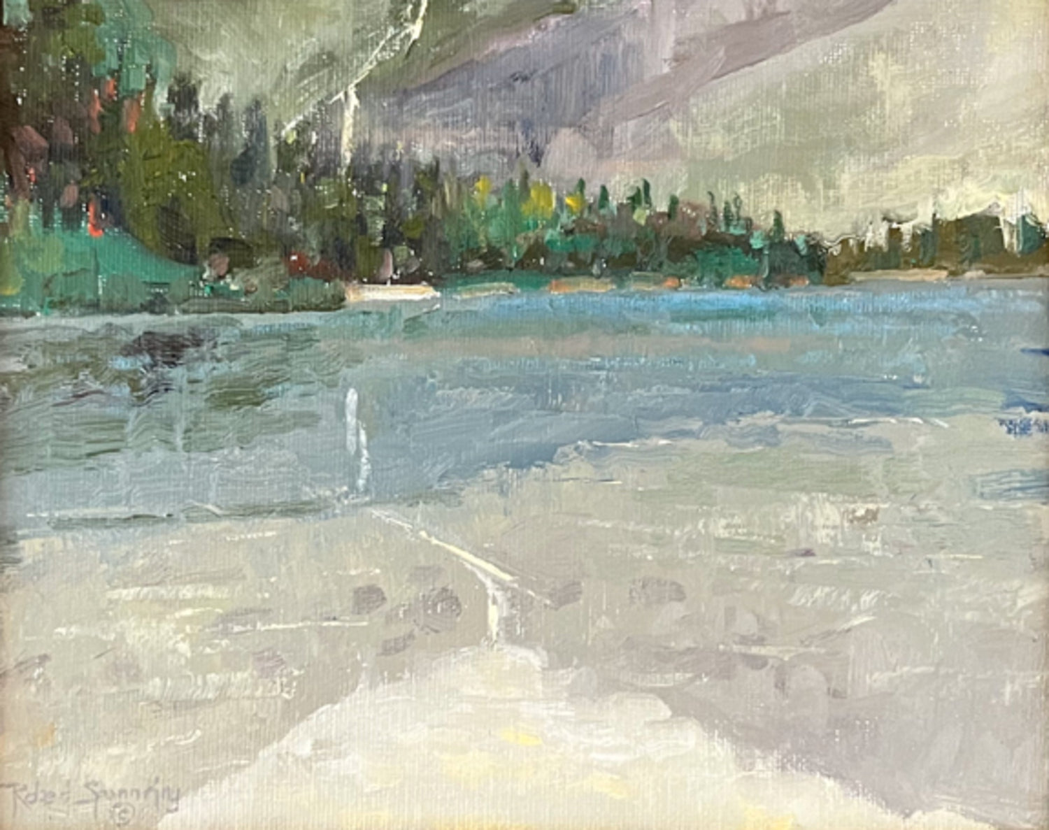 Waterfall Reflections