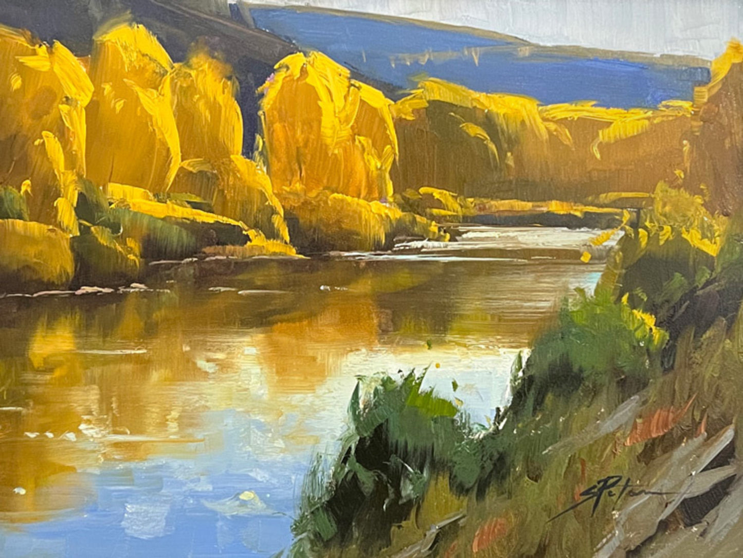 Backlit Autumn (Study)