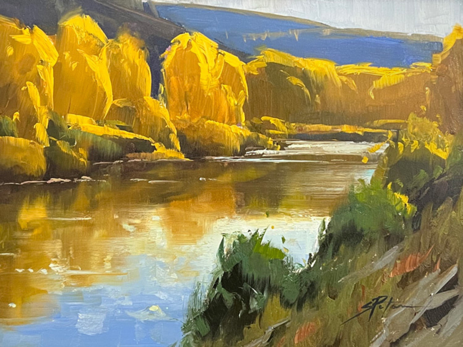 Backlit Autumn (Study)