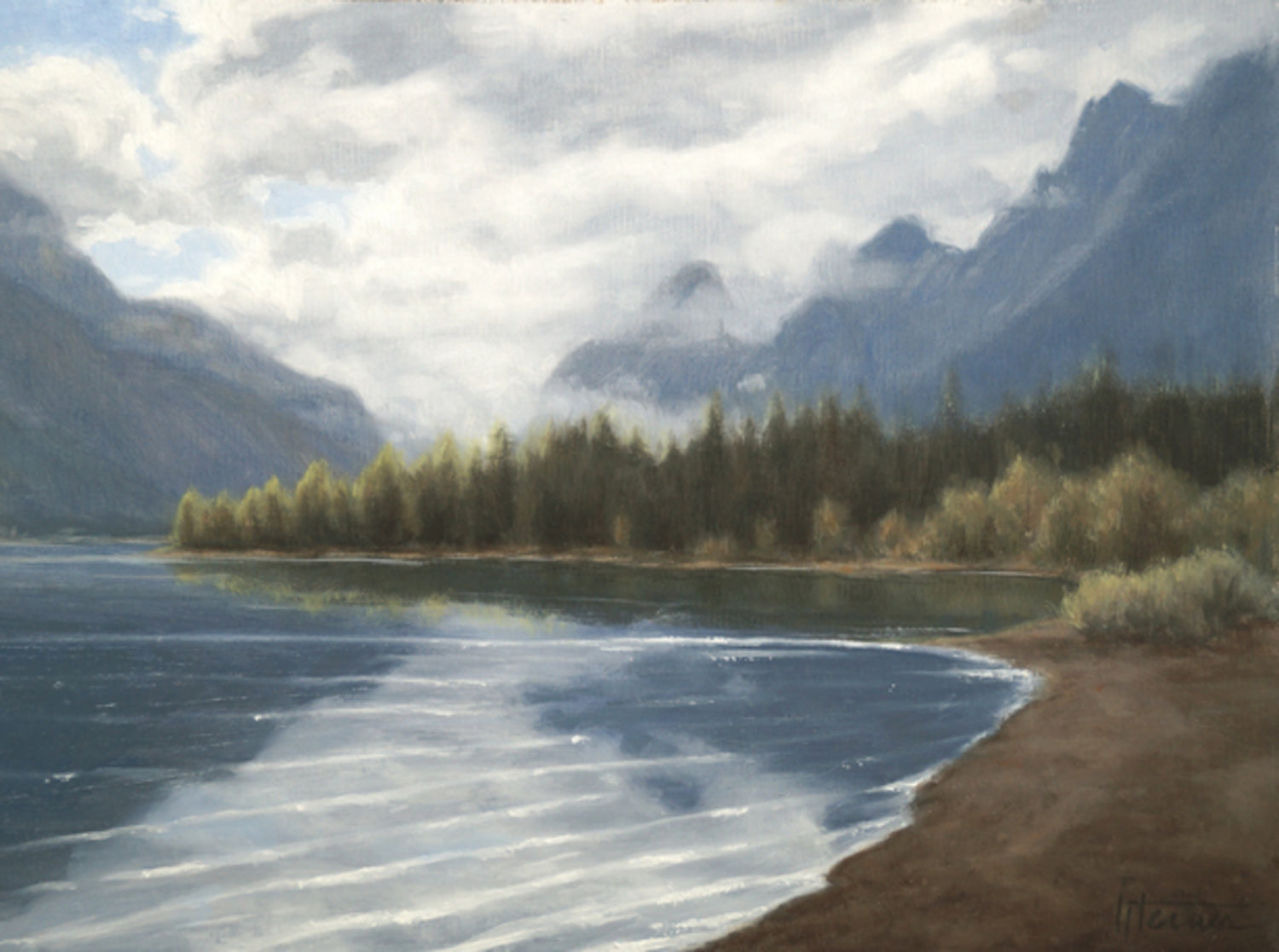 Magic Light at Lake McDonald