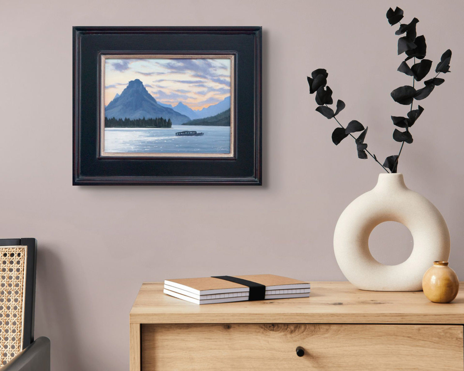 Last Boat at Two Medicine