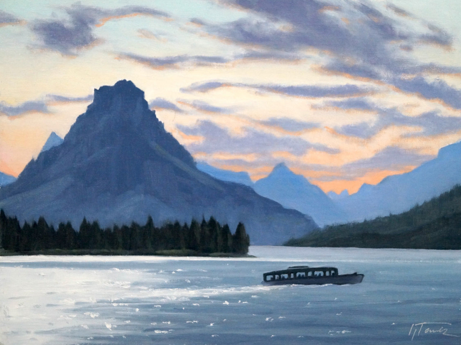 Last Boat at Two Medicine