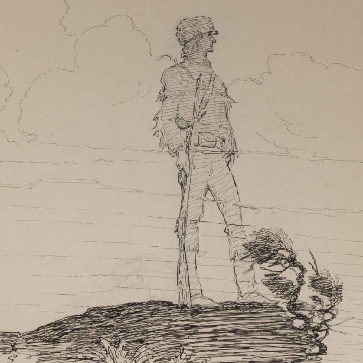 Jim Bridger Illustration