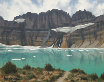 Moody September Afternoon at Grinnell Glacier