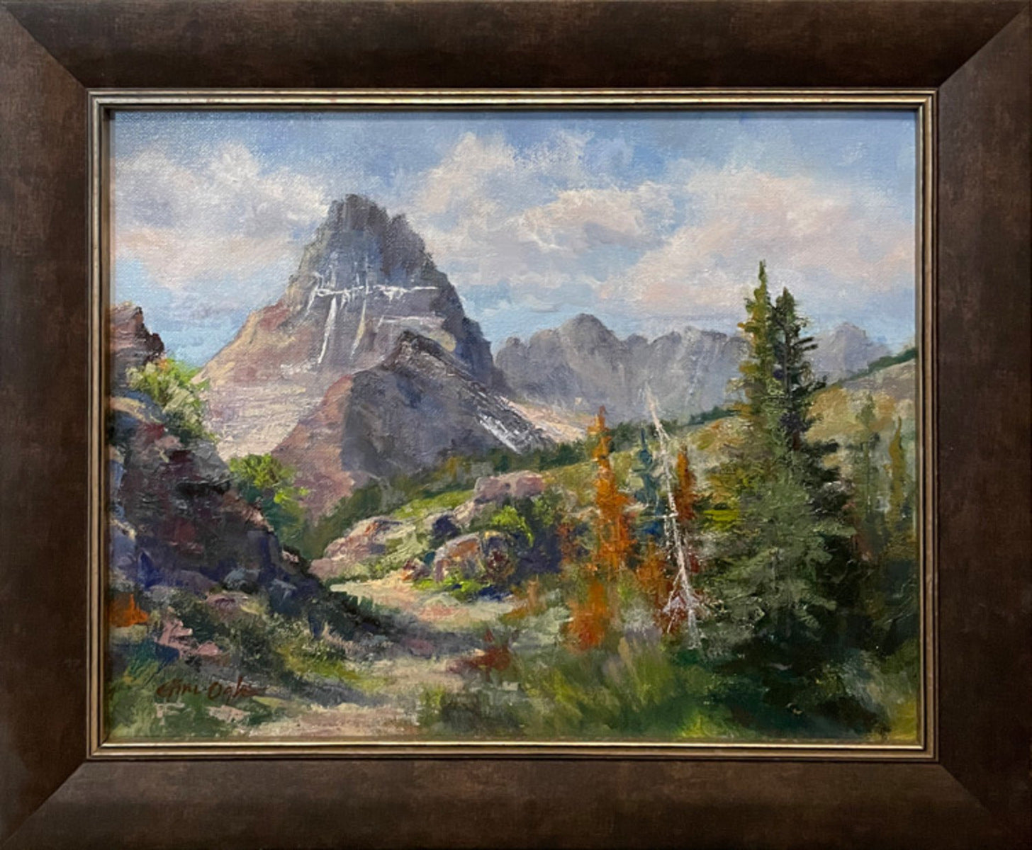 Many Glacier's Mount Wilbur