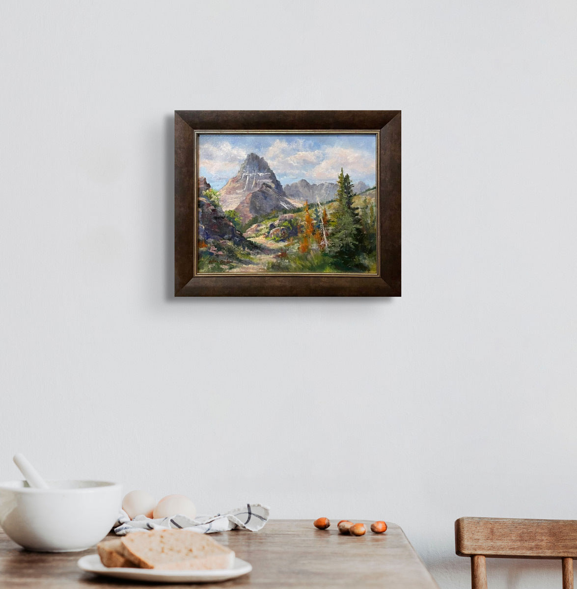 Many Glacier's Mount Wilbur