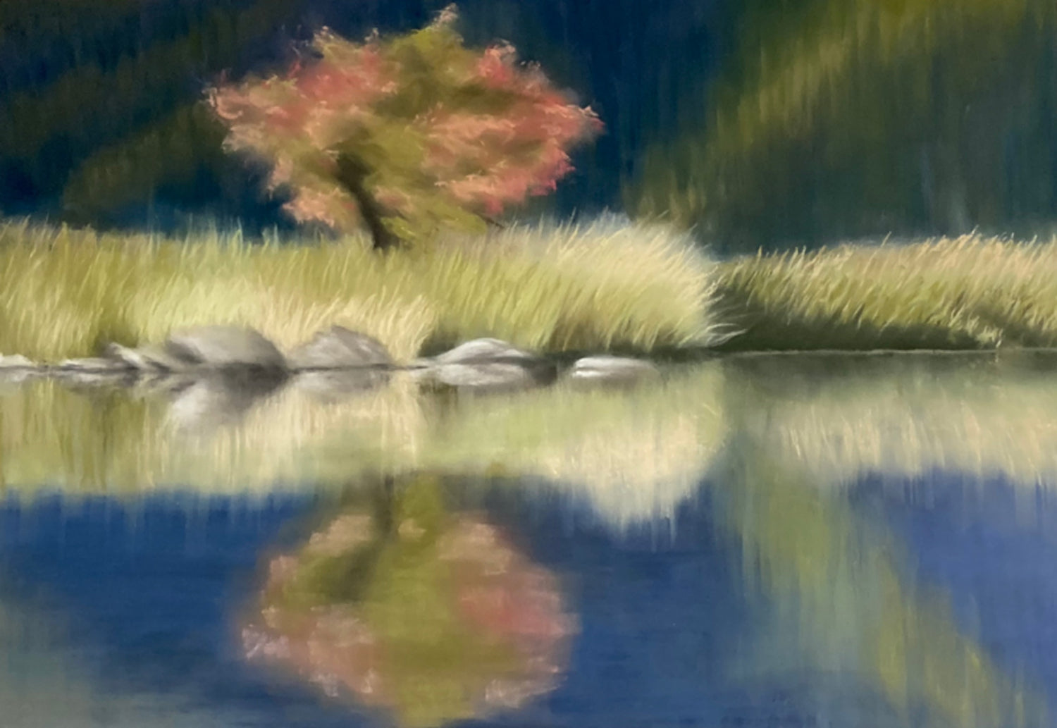 Standing Alone on Swan Lake