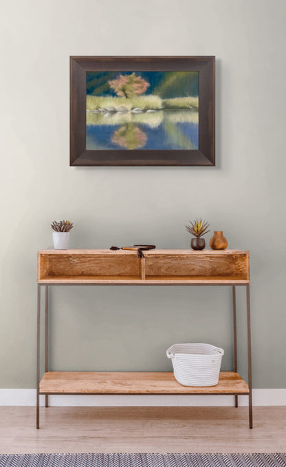 Standing Alone on Swan Lake