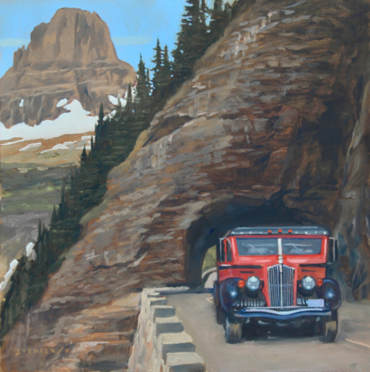 Down From the Pass