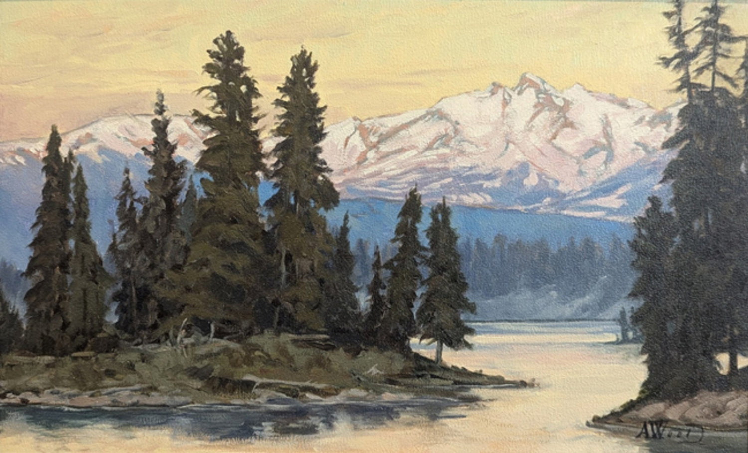 Dawn at Holland Lake