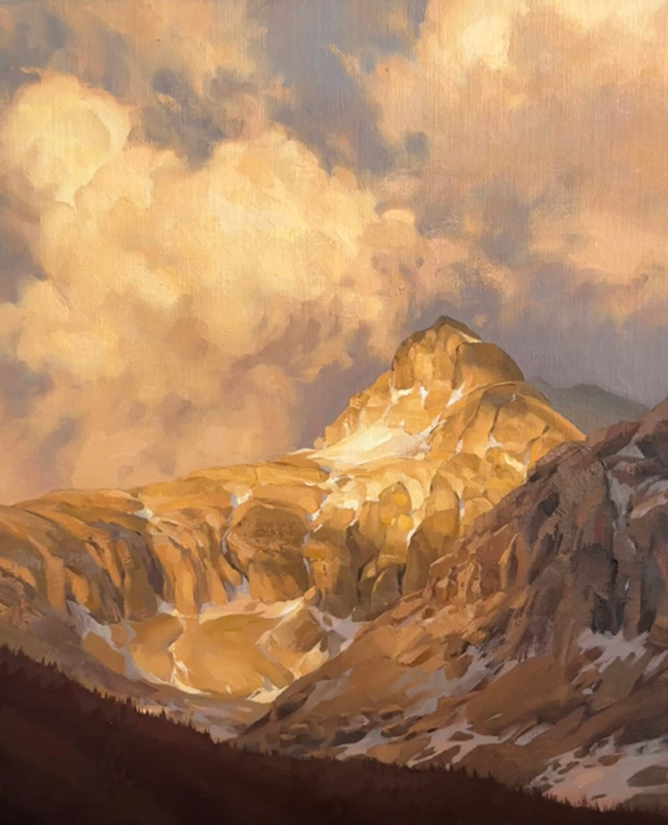 Mountain Wreathed in Light