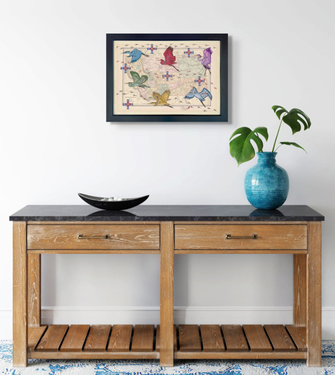 Smóq̓ʷeʔ ‘Blue Heron’ in Color