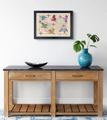 Smóq̓ʷeʔ ‘Blue Heron’ in Color