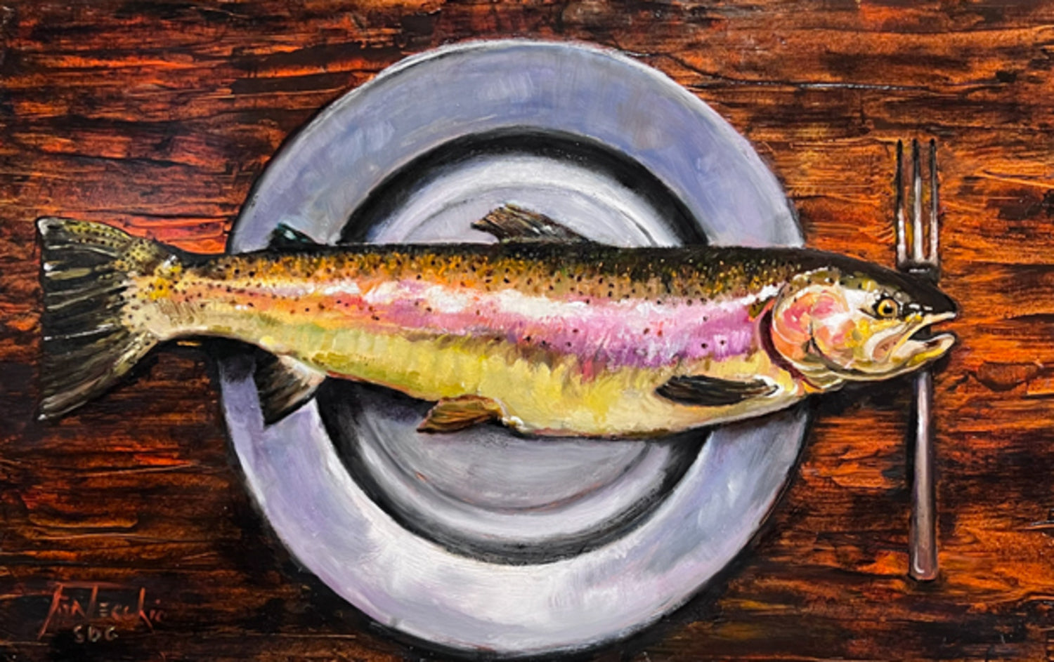 A Plated Rainbow