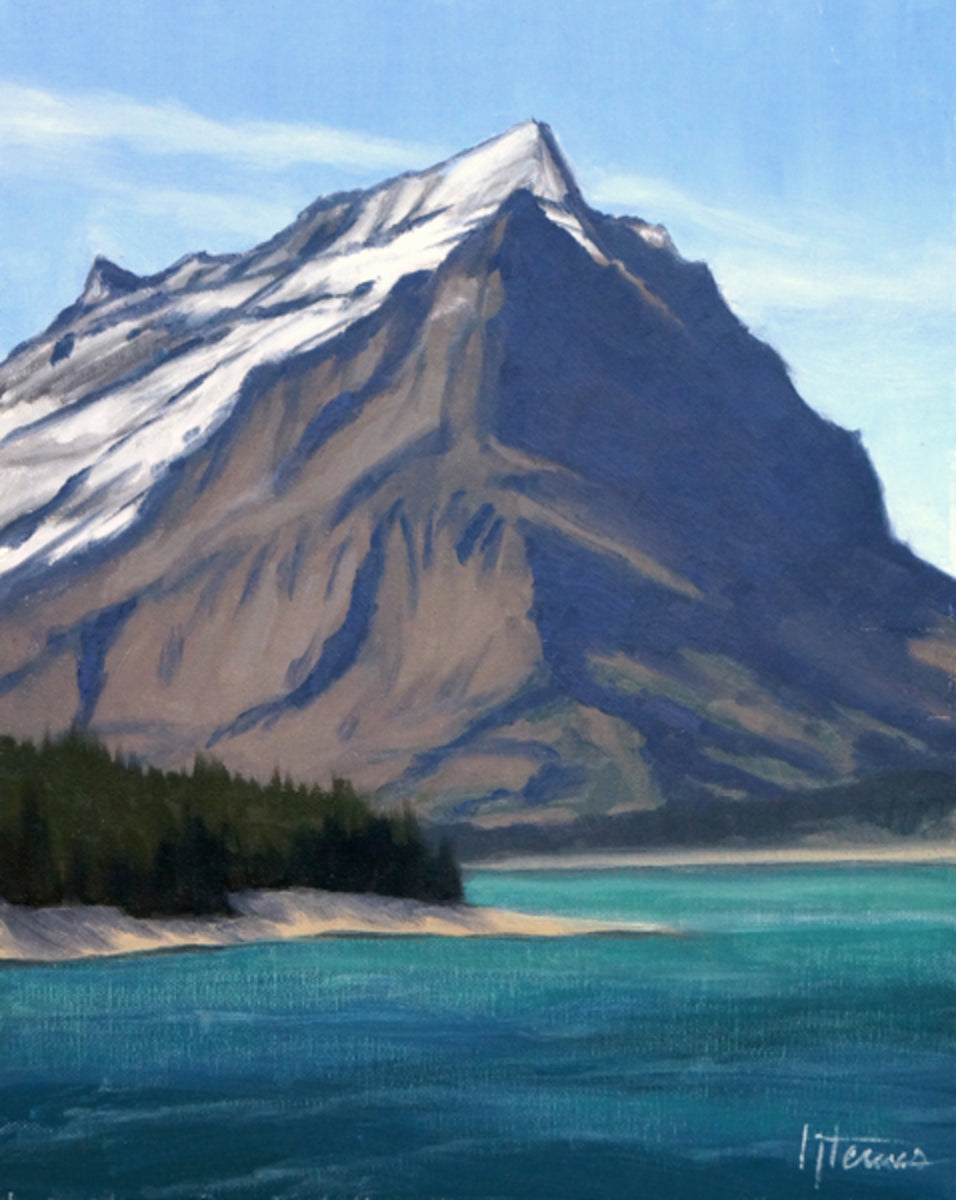 First Snow on Grinnell Point