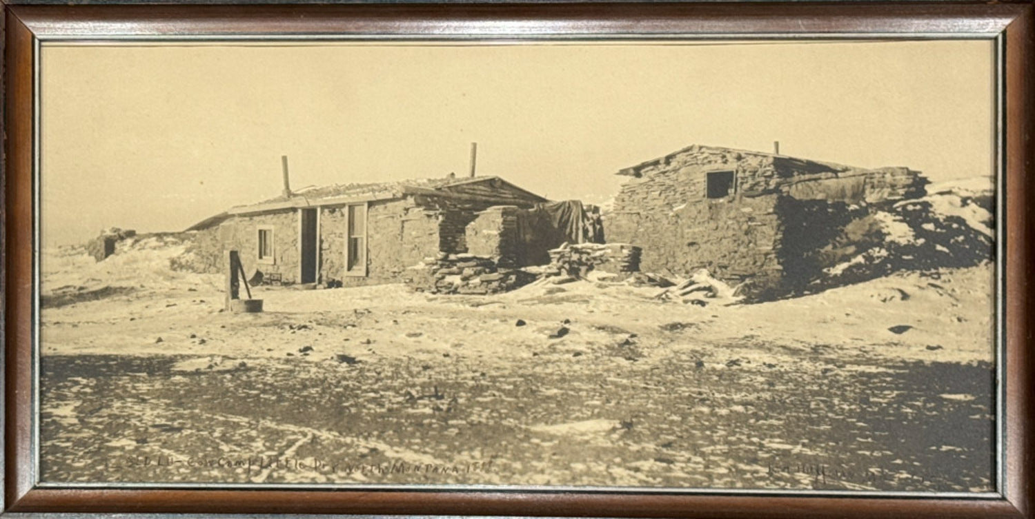 The Old LU Bar Cow Camp c. 1884