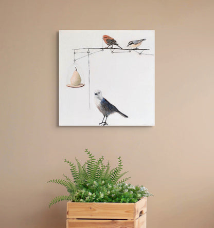 Three Birds and a Pear