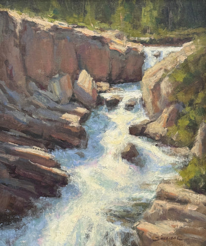 Falls in Glacier