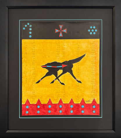Tribute To Running Wolf