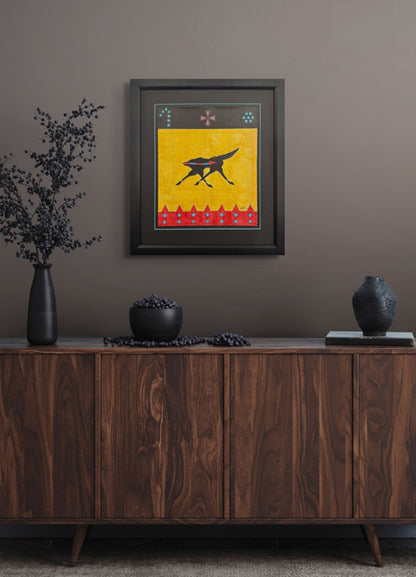 Tribute To Running Wolf