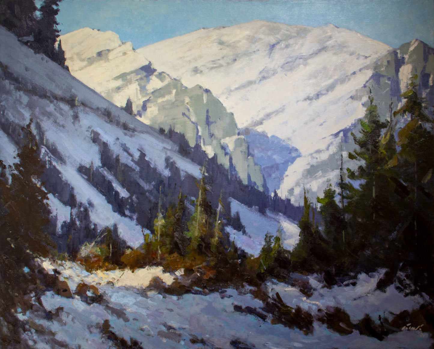 Last Light on Apikuni