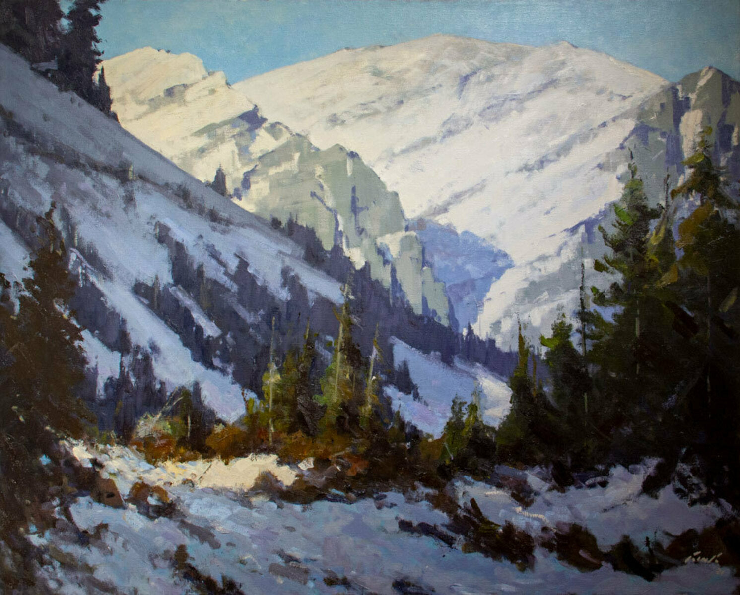 Last Light on Apikuni