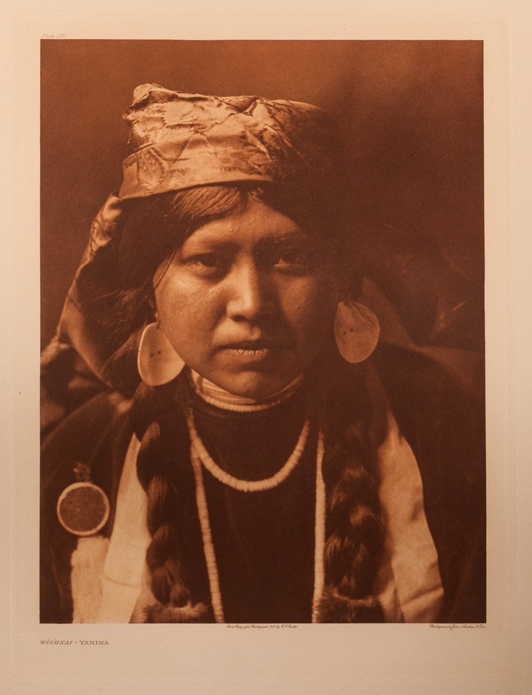 Plate 222 - Wishnai - Yakima, Photogravure on Holland Van Gelder Paper, SOLD