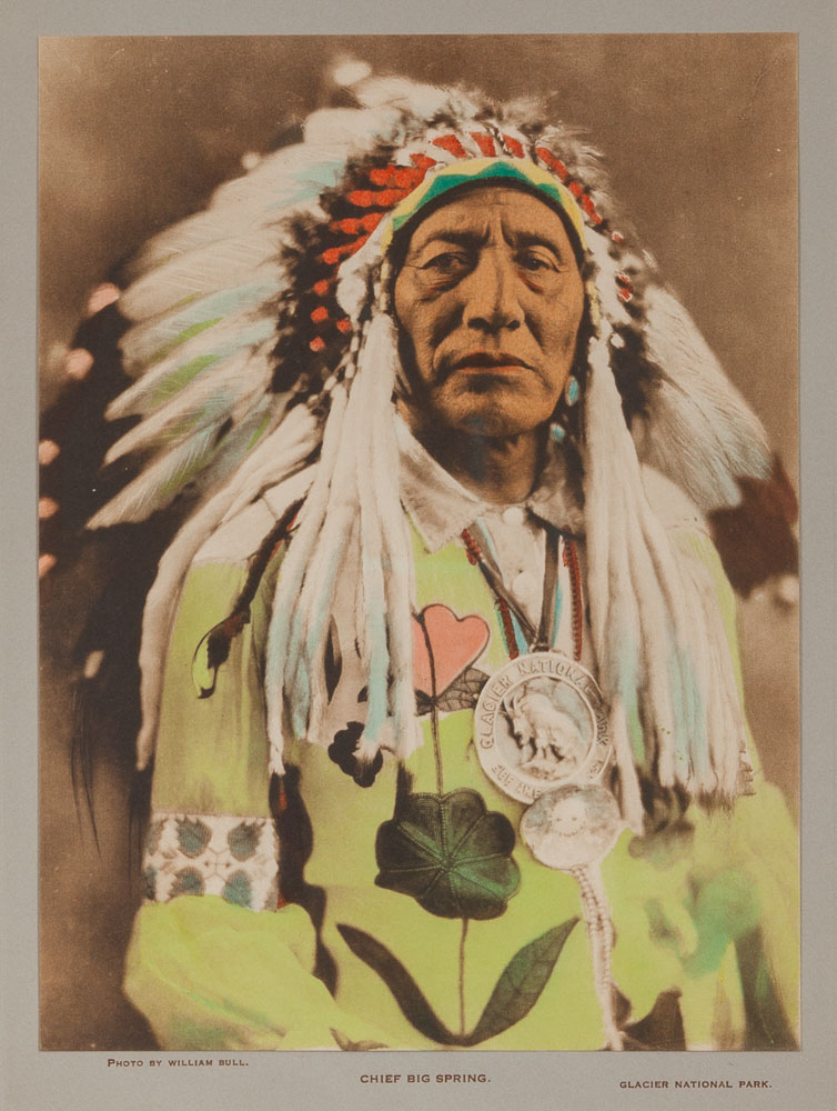 Chief Big Spring by William Bull - SOLD
