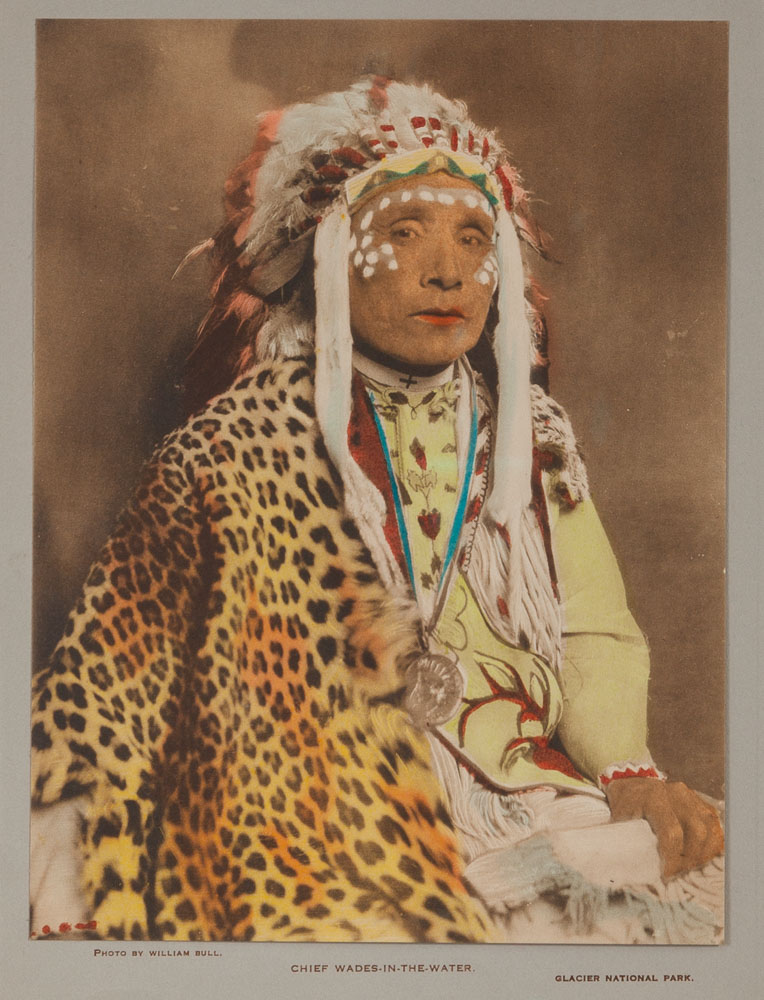 Chief Wades-in-the-Water by William Bull - SOLD