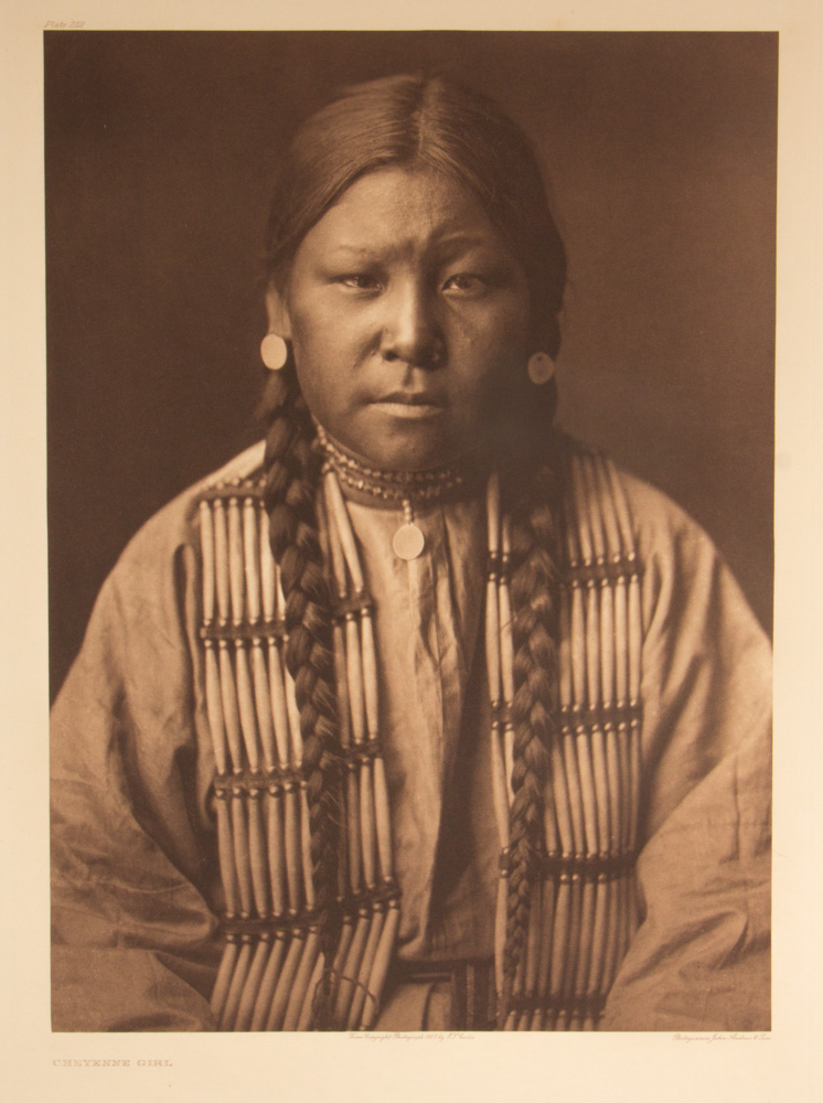 Plate 212 - Cheyenne Girl