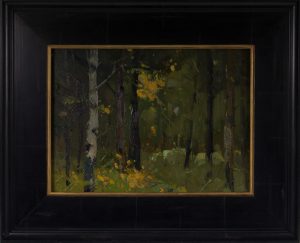 Forest Interior by Roger Rink - framed