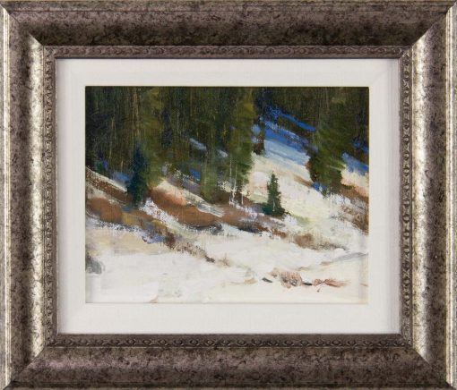 Snow Study by Doug Swinton - Framed