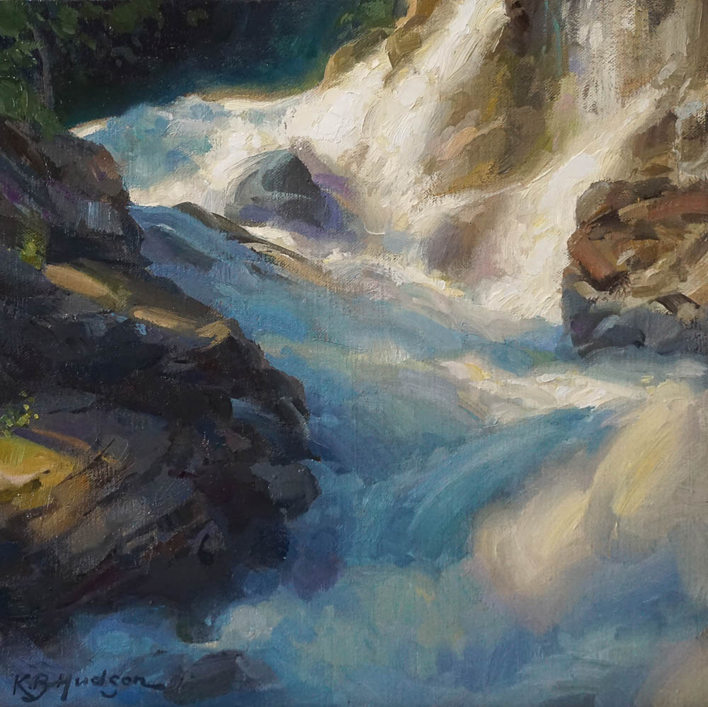 Gros Ventre Falls by Kathleen Hudson Gros Ventre Falls by Kathleen Hudson