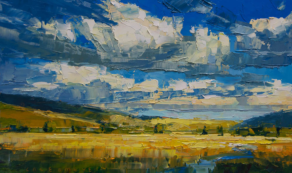 Meyer-Caleb_Drifting-Towards-Fall_9x15_oil Drifting Towards Fall by Caleb Meyer